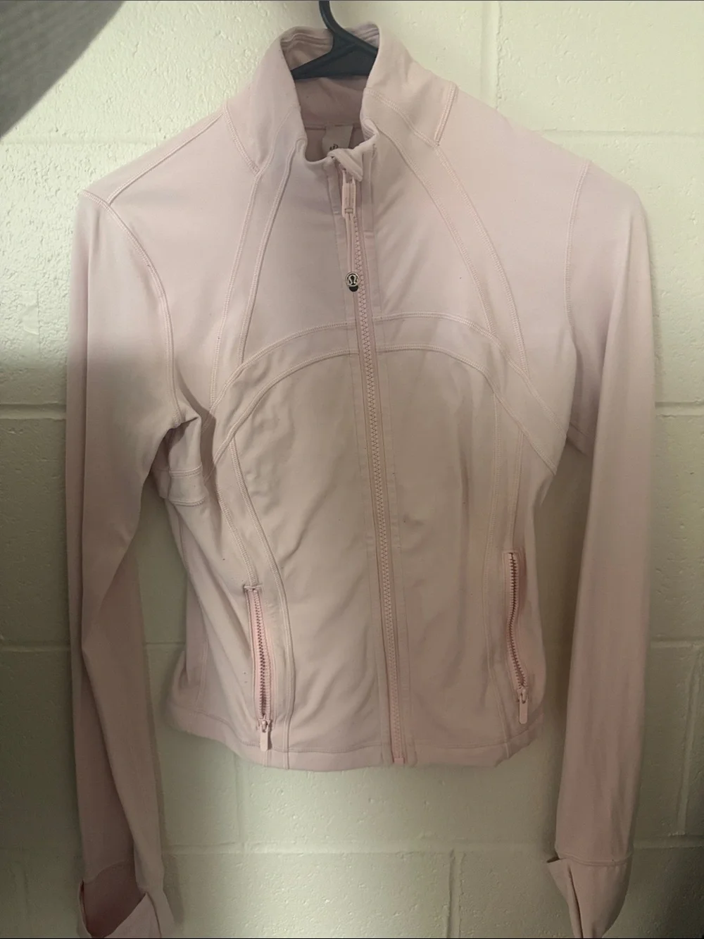 LULULEMON Light Pink Women's Define Jacket Size 6